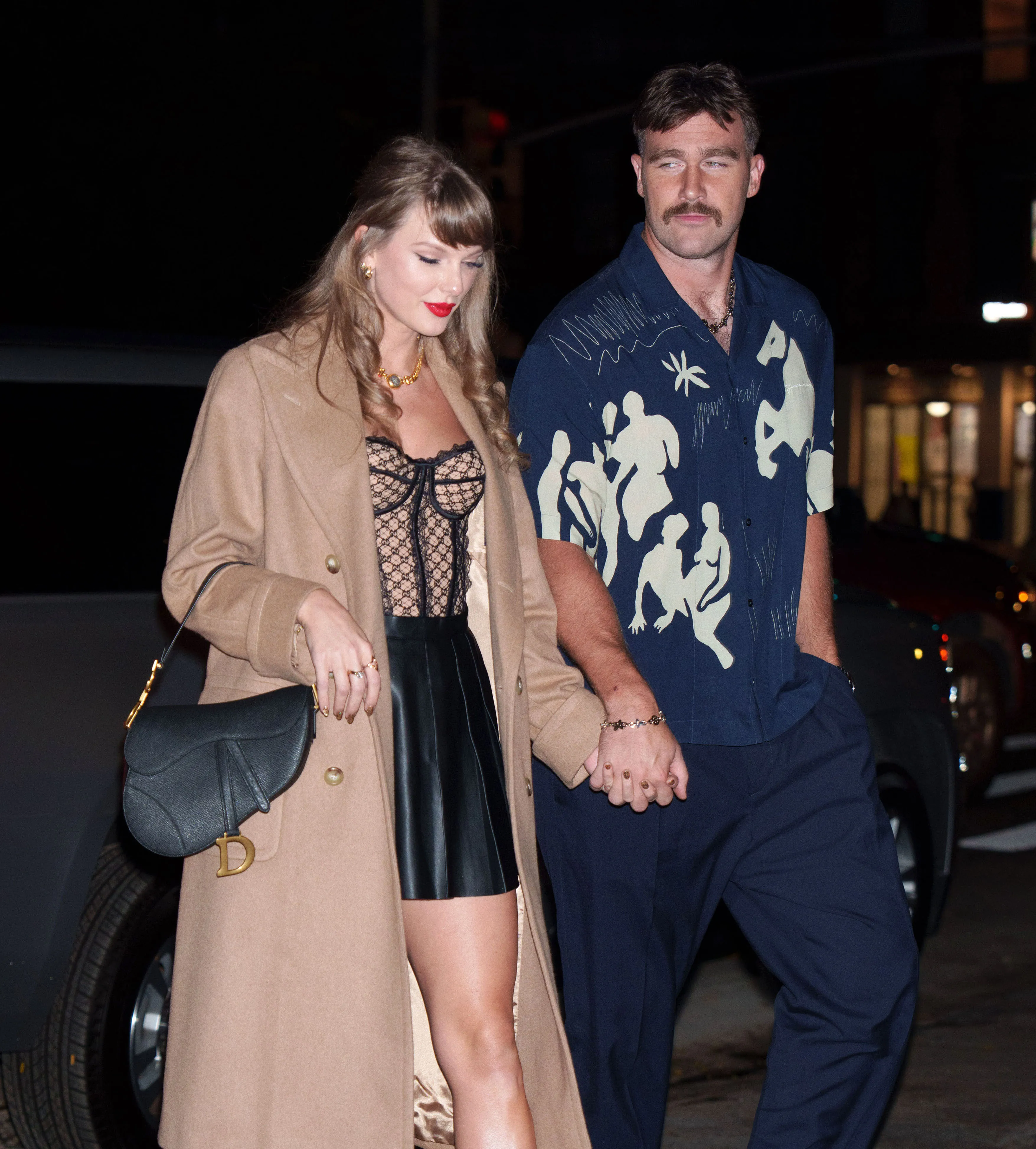 Taylor Swift and Travis Kelce 