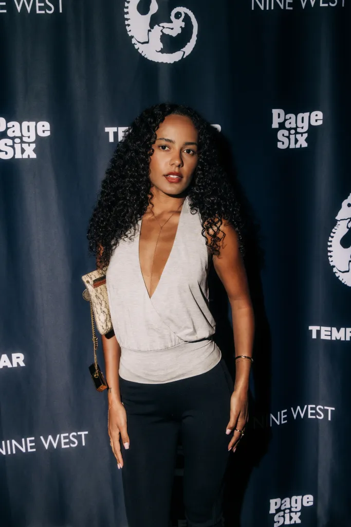Ava Dash attending the Page Six x Nine West - Temple Bar Event in NYC.