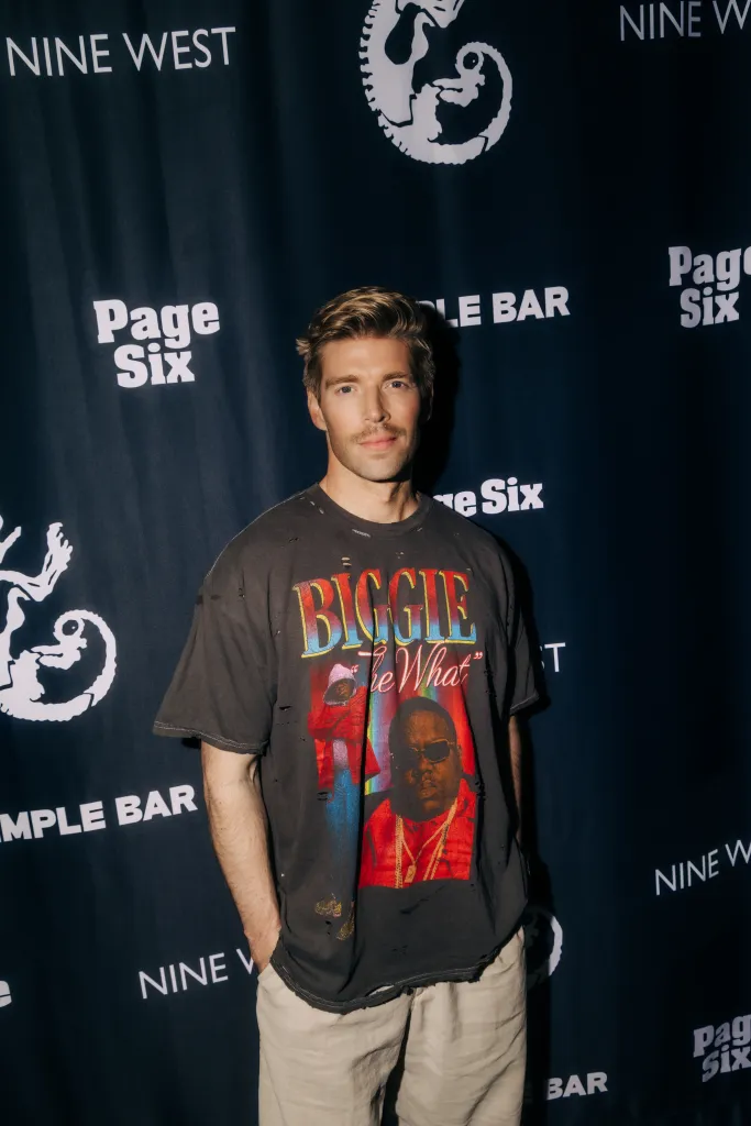 Kyle Cooke attending the Page Six x Nine West - Temple Bar Event.