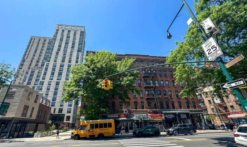 Brick building in NYC.