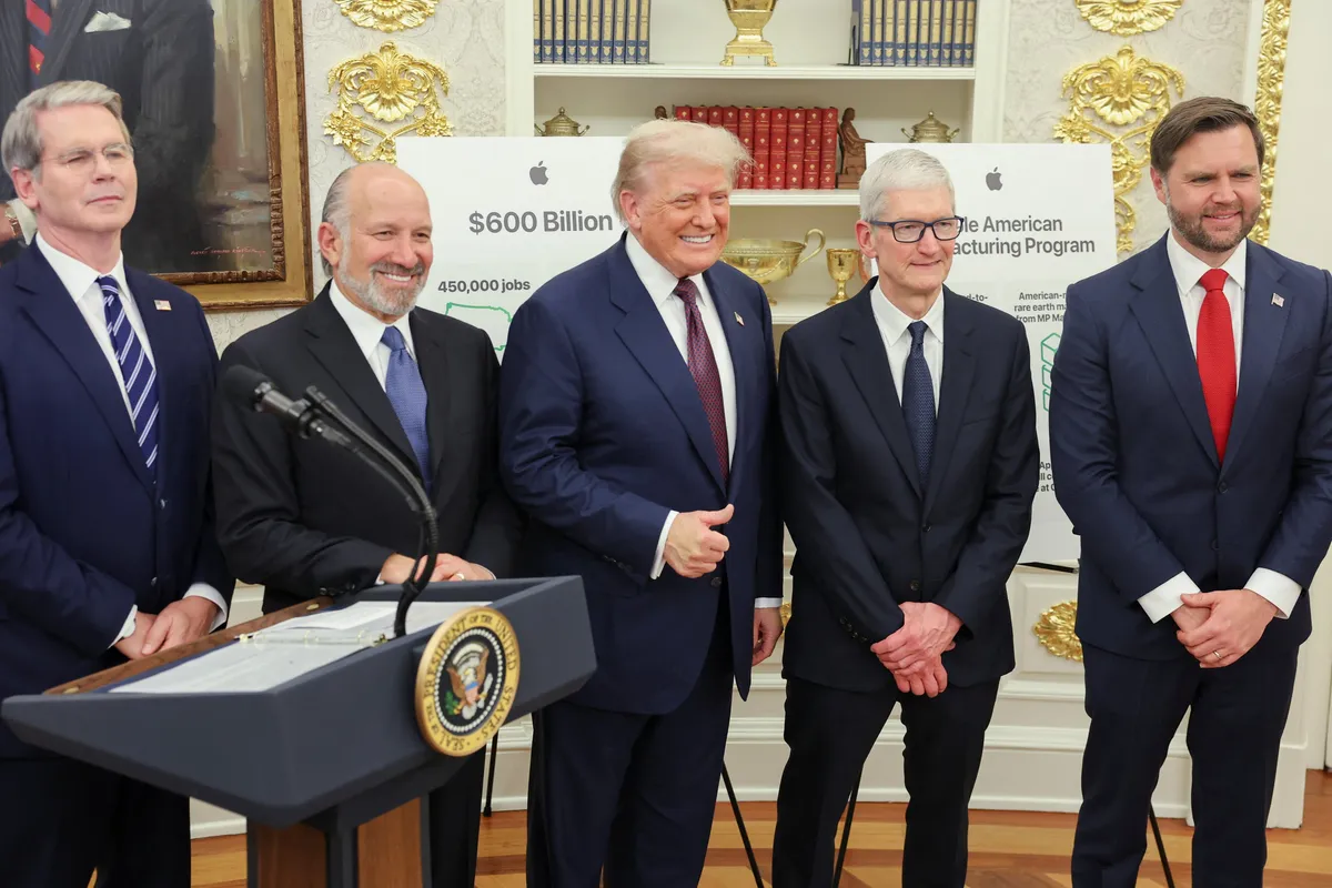 Jeers as MAGA-friendly Apple CEO steps down: ‘Made iPhone boring and bribed a dictator’