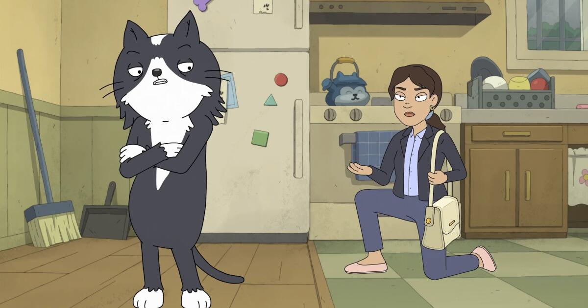 When you break up, who gets to keep the cat? In Aubrey Plaza’s ‘Kevin,’ nobody does