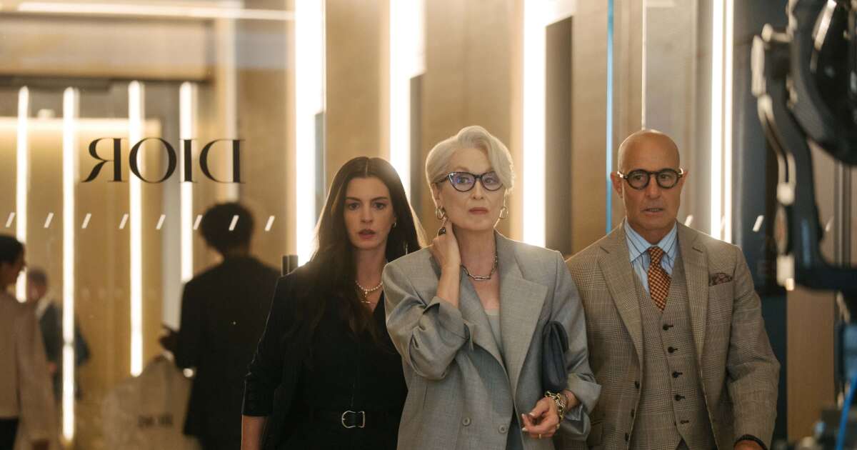 The hellishly hot trend in ‘The Devil Wears Prada 2’ is pink slips for the media industry