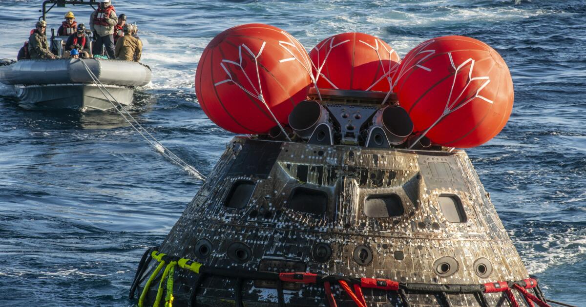 How to watch NASA’s moon mission splash down off San Diego today