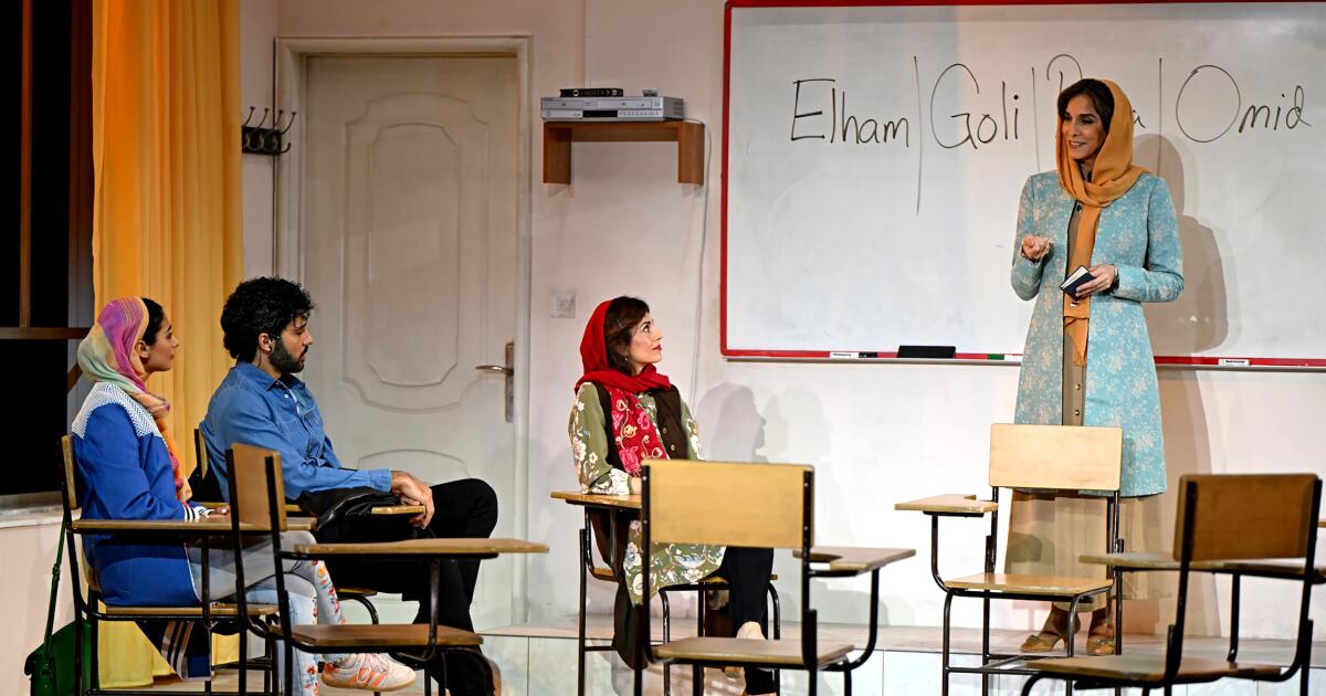 As Trump rains down terror on Iran, Sanaz Toossi’s Pulitzer-winning ‘English’ has its L.A. premiere