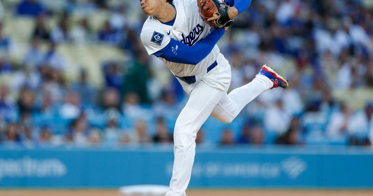 What Shohei Ohtani’s start against Marlins says about how Dodgers are handling his workload