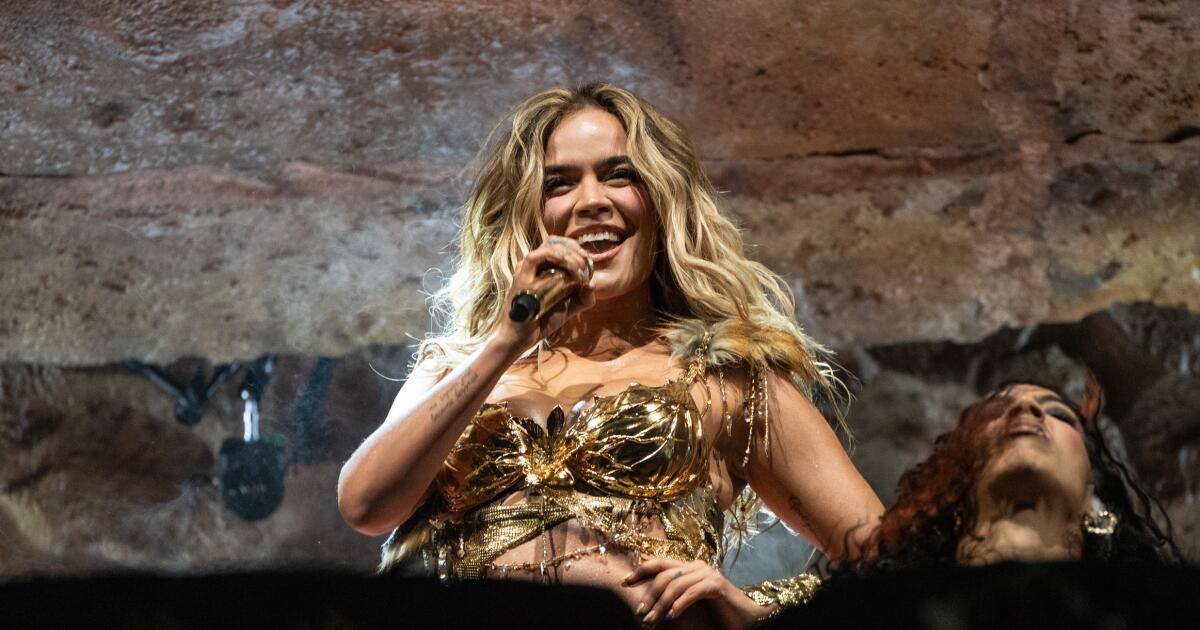 Karol G announces a stadium world tour, including a stop at SoFi