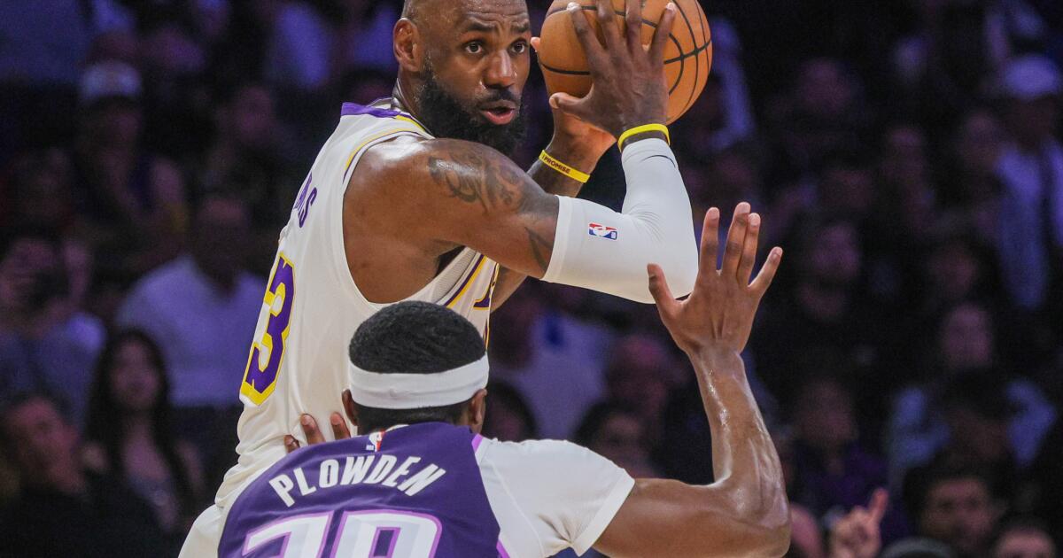 Lakers’ LeBron James will not play tonight against the Thunder