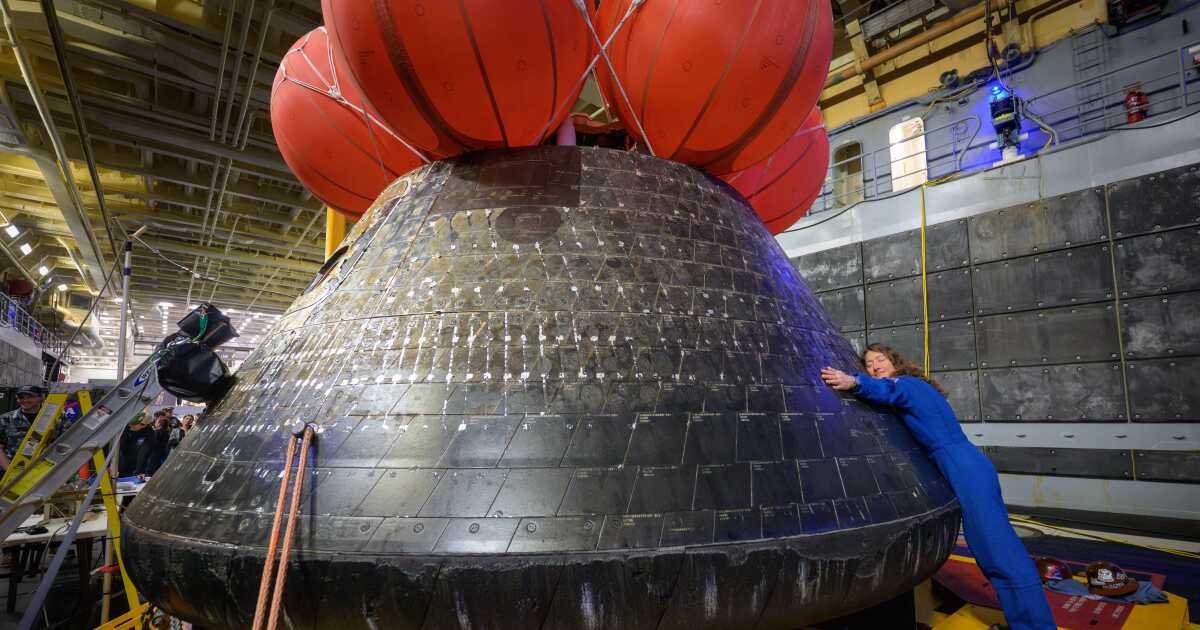 NASA’s Artemis II moonship returns home to its launch site after historic voyage