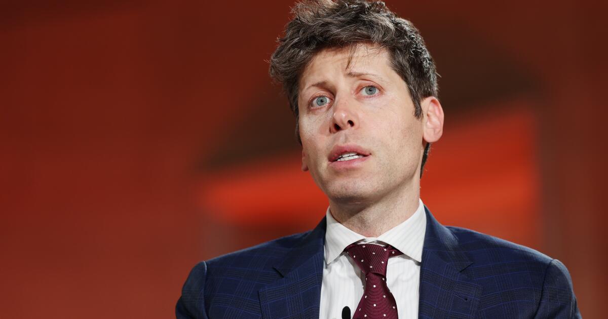 OpenAI CEO Sam Altman apologizes for not alerting police about Canada shooting suspect