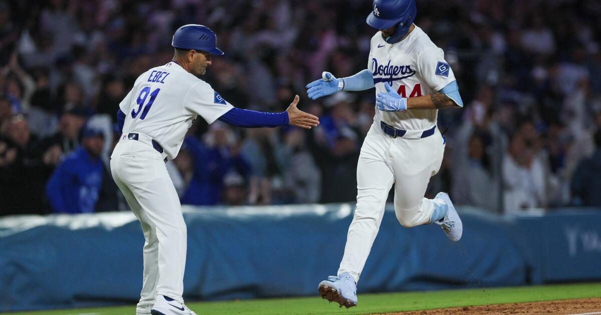 Justin Wrobleski’s eight shutout innings, Andy Pages’ homer lead Dodgers over Mets