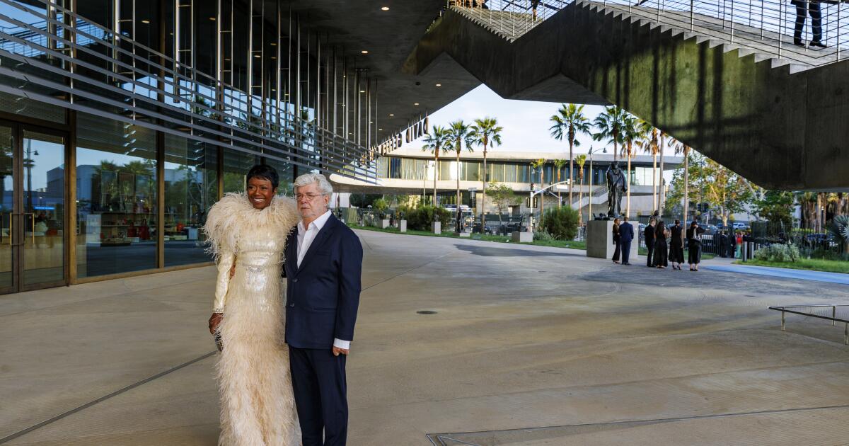 Inside LACMA’s lavish opening gala for the David Geffen Galleries with George Lucas, Ed Ruscha and Jeff Koons