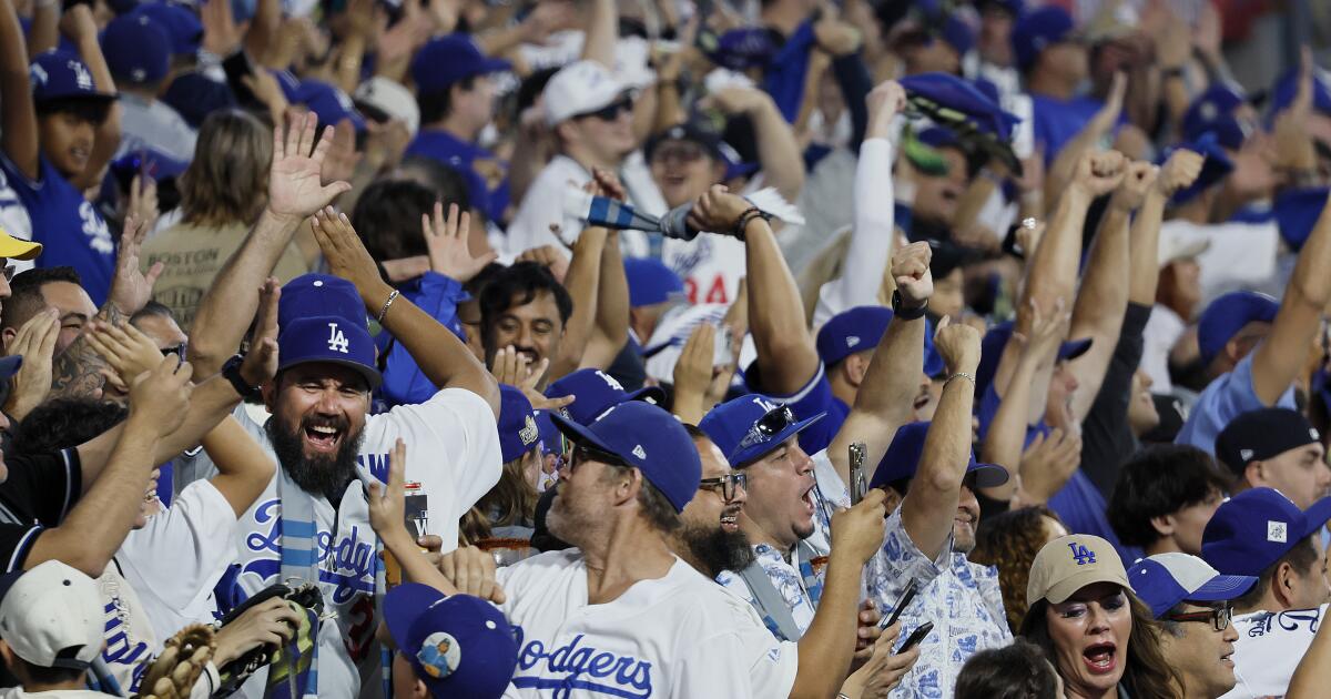 L.A.’s Blue Era: How popular are the Dodgers? Even the Lakers look up at them. Way up