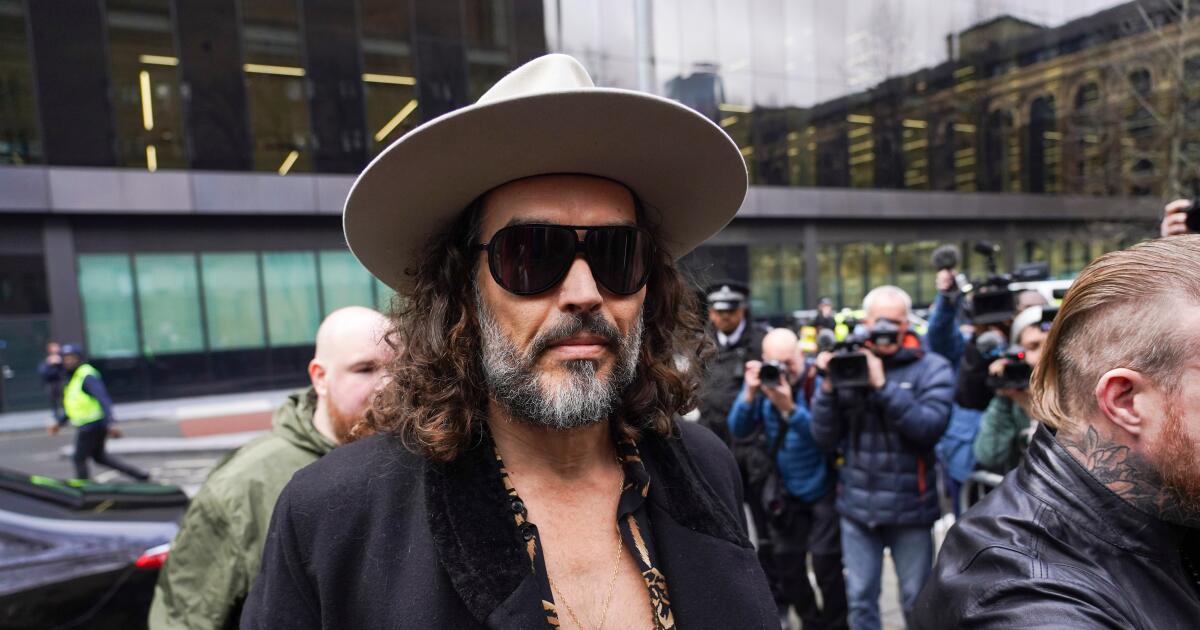 Russell Brand, awaiting trial on rape and sexual assault charges, admits to sex with 16-year-old girl in 2000s