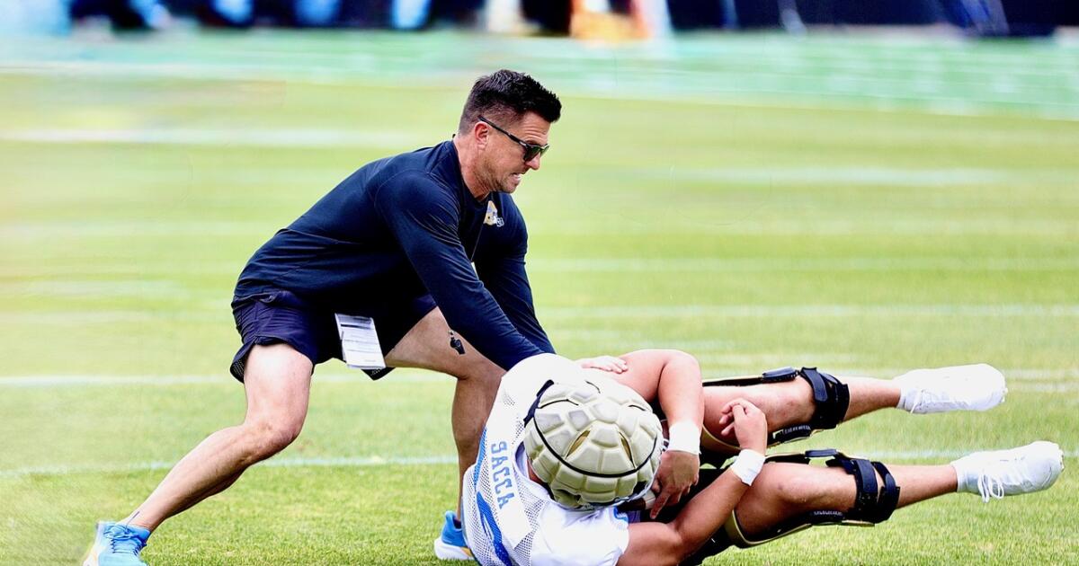 Playmakers emerge as UCLA coach Bob Chesney dials up pressure during spring practice