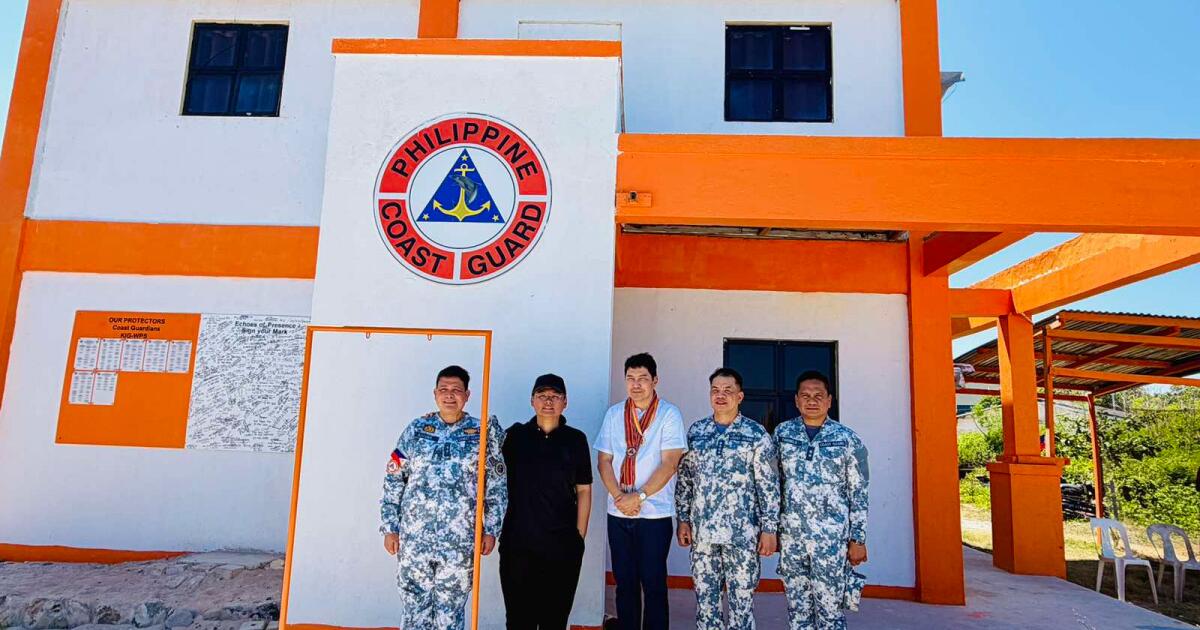 Philippines opens key coast guard base in the disputed South China Sea