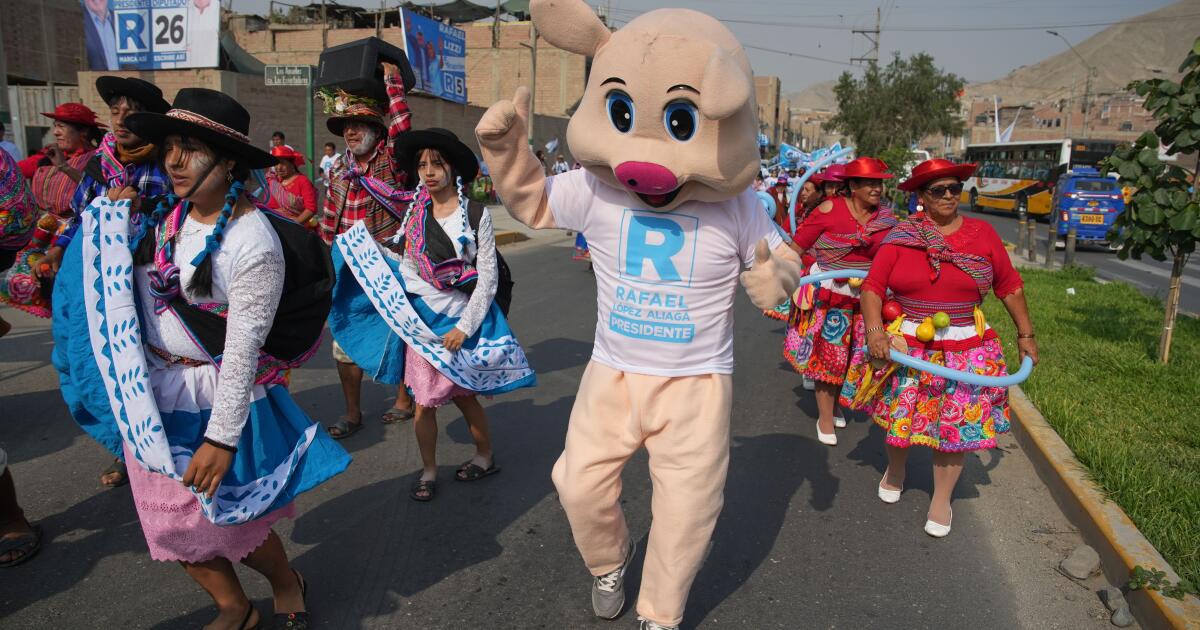 Peruvians choosing a president from 35-candidate pool in Sunday’s election