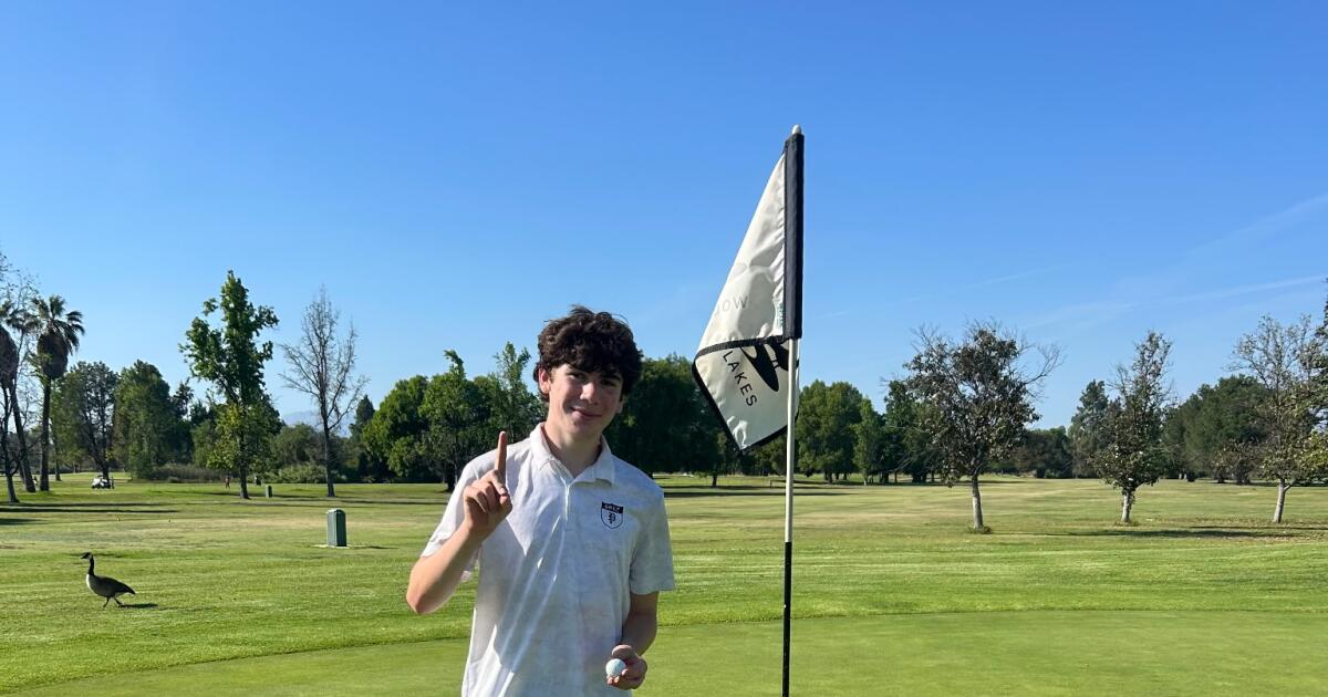 Prep talk: Palisades’ Jake Norr gets two holes in one, shows he’s City Section title favorite