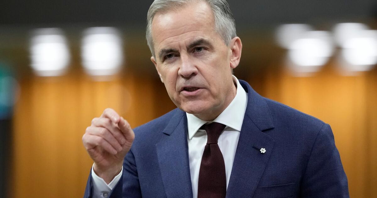 Carney says Canada’s economic ties with U.S. are a weakness that must be corrected