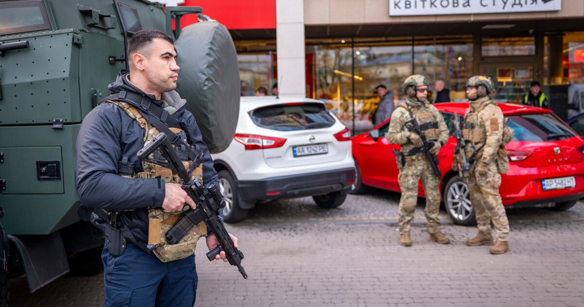 Mass shooting in Ukraine’s capital leaves 6 dead before police kill gunman