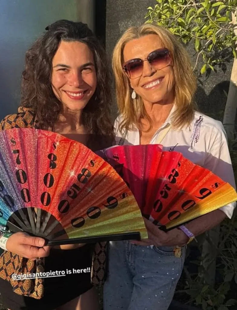 Vanna White and her daughter Gigi at Coachella 2026