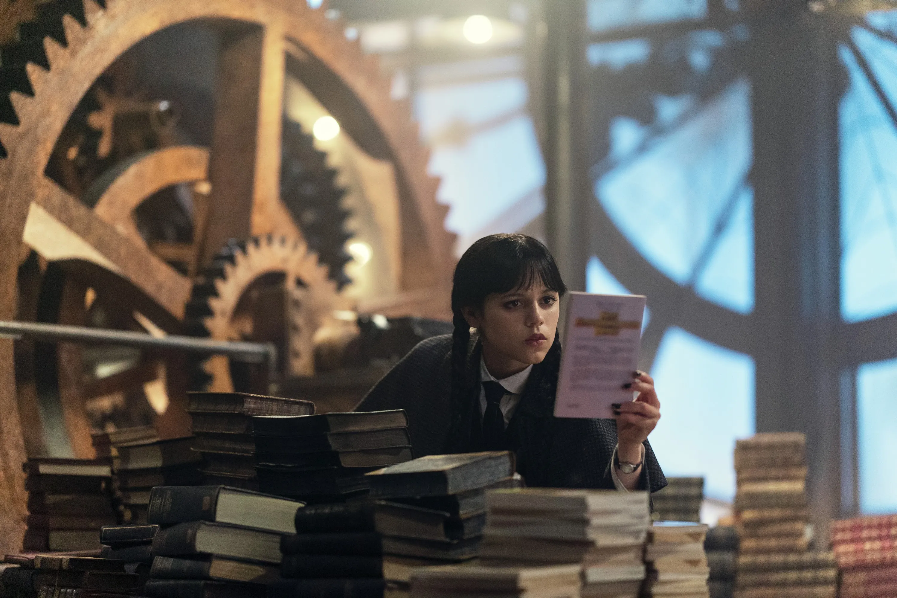 Jenna Ortega in "Wednesday"