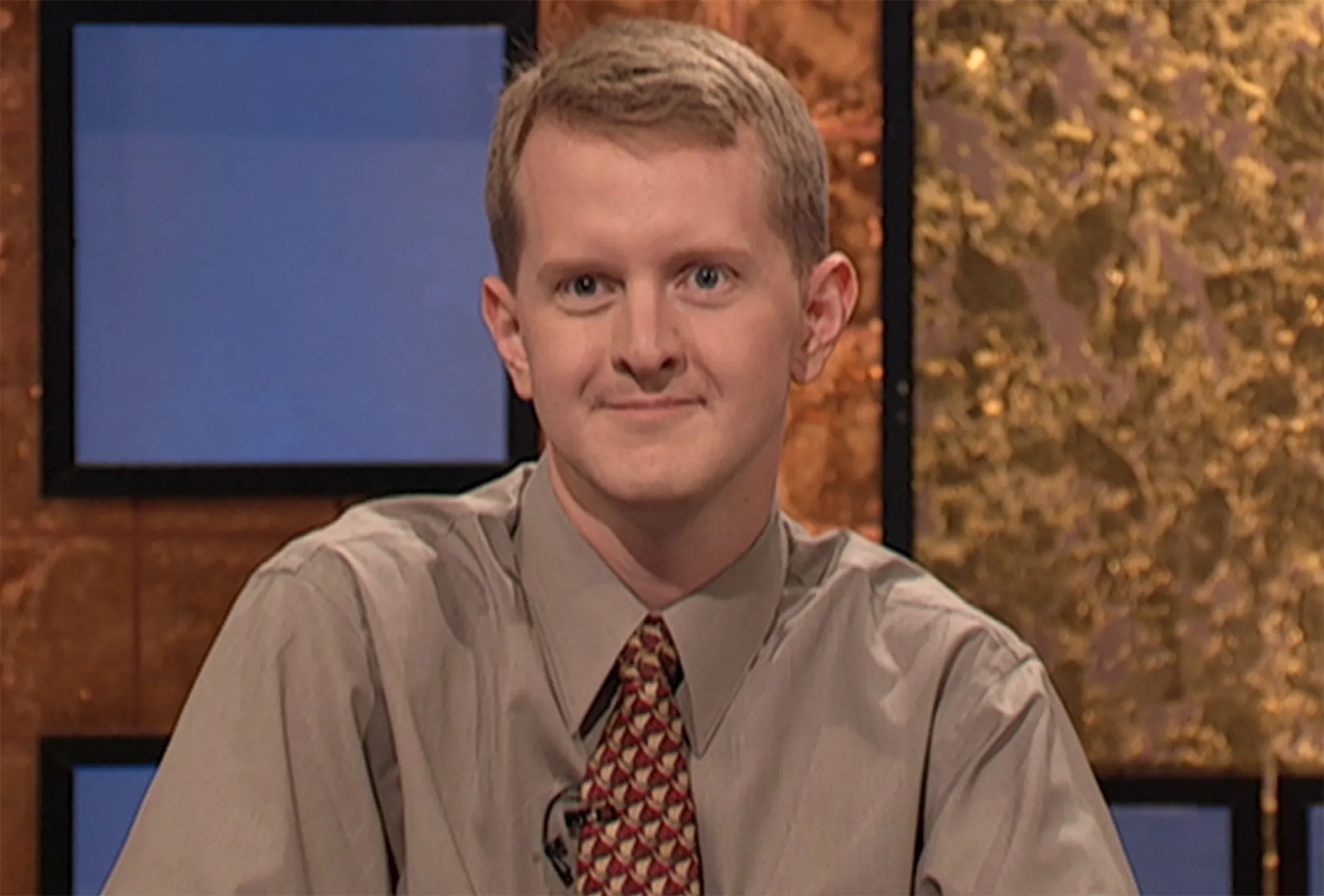 Ken Jennings on Jeopardy after losing his streak.