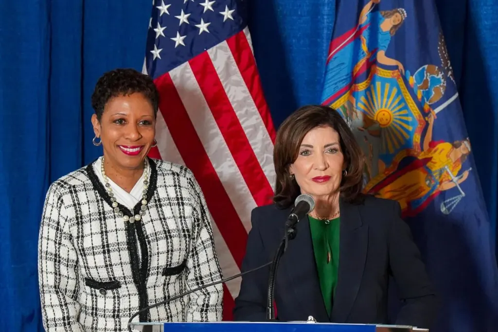 Gov. Kathy Hochul’s running mate – former NYC Council Speaker Adrienne Adams – dished out $435,000 in taxpayer-funded political pork to a shady migrant-shelter provider at the center of a federal corruption probe, The Post has learned.