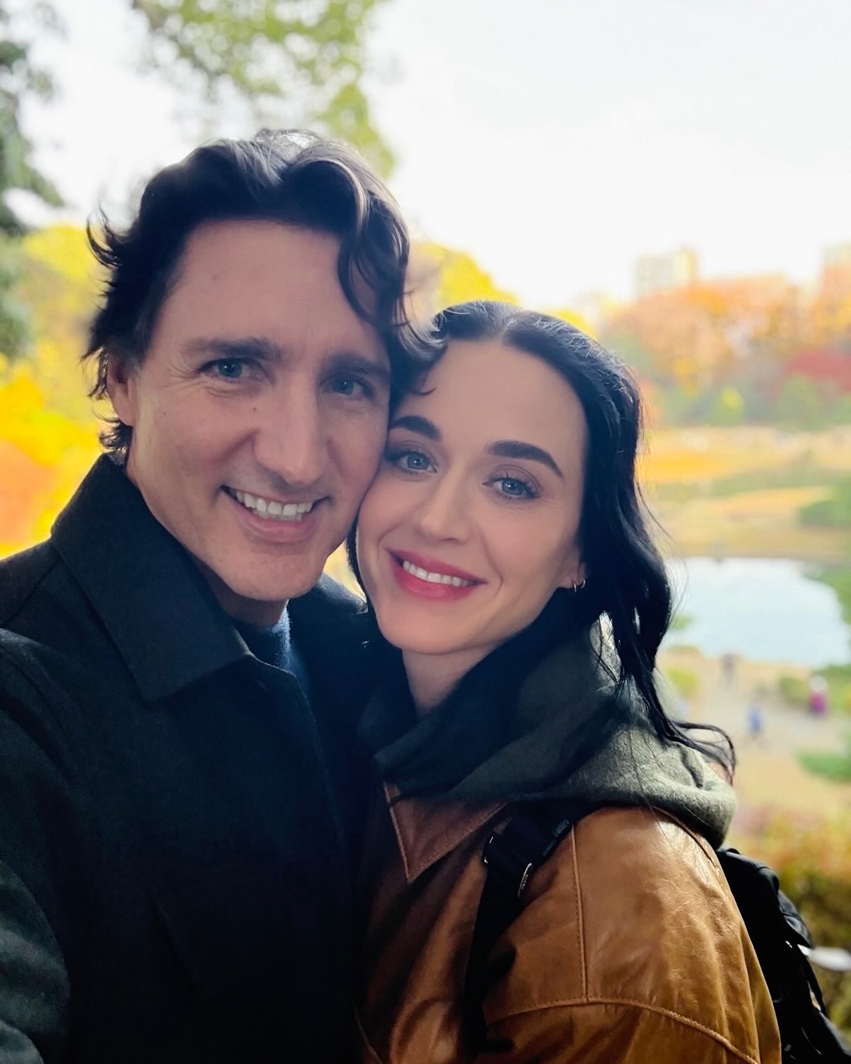 Justin Trudeau and Katy Perry.
