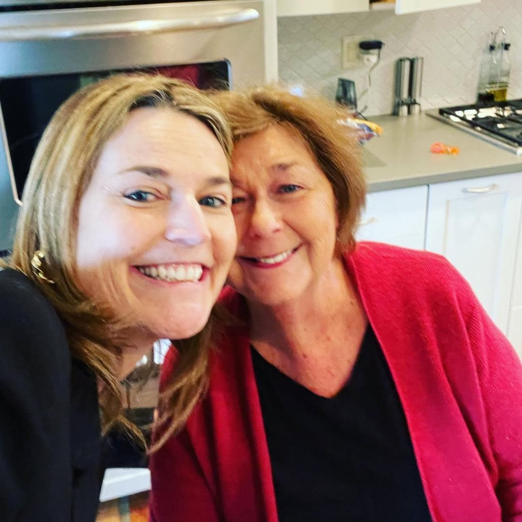 Savannah Guthrie and Nancy Guthrie smiling in a selfie.
