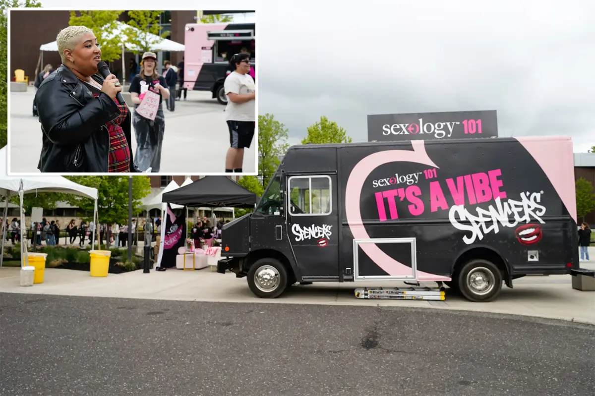 ‘Sexology 101’ truck hits NJ colleges, handing out sex toys, condoms and ‘pleasure expert’ advice