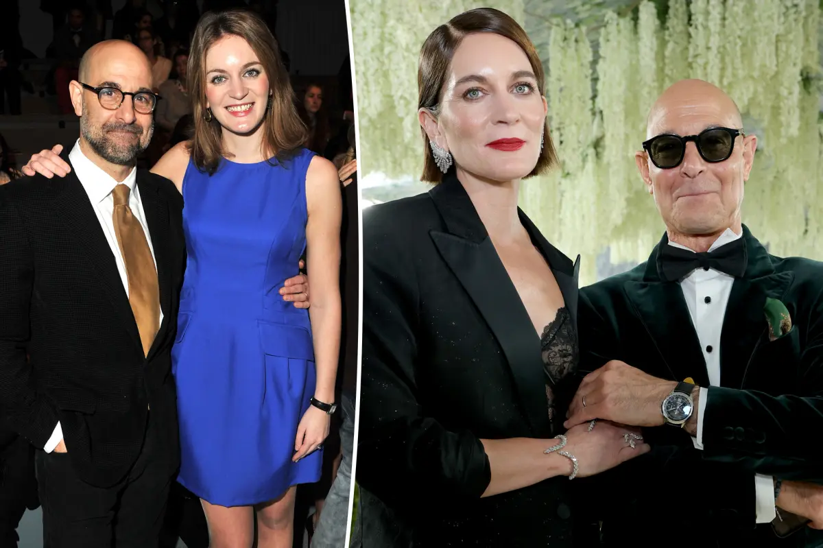 Stanley Tucci reflects on 21-year age gap with wife Felicity Blunt