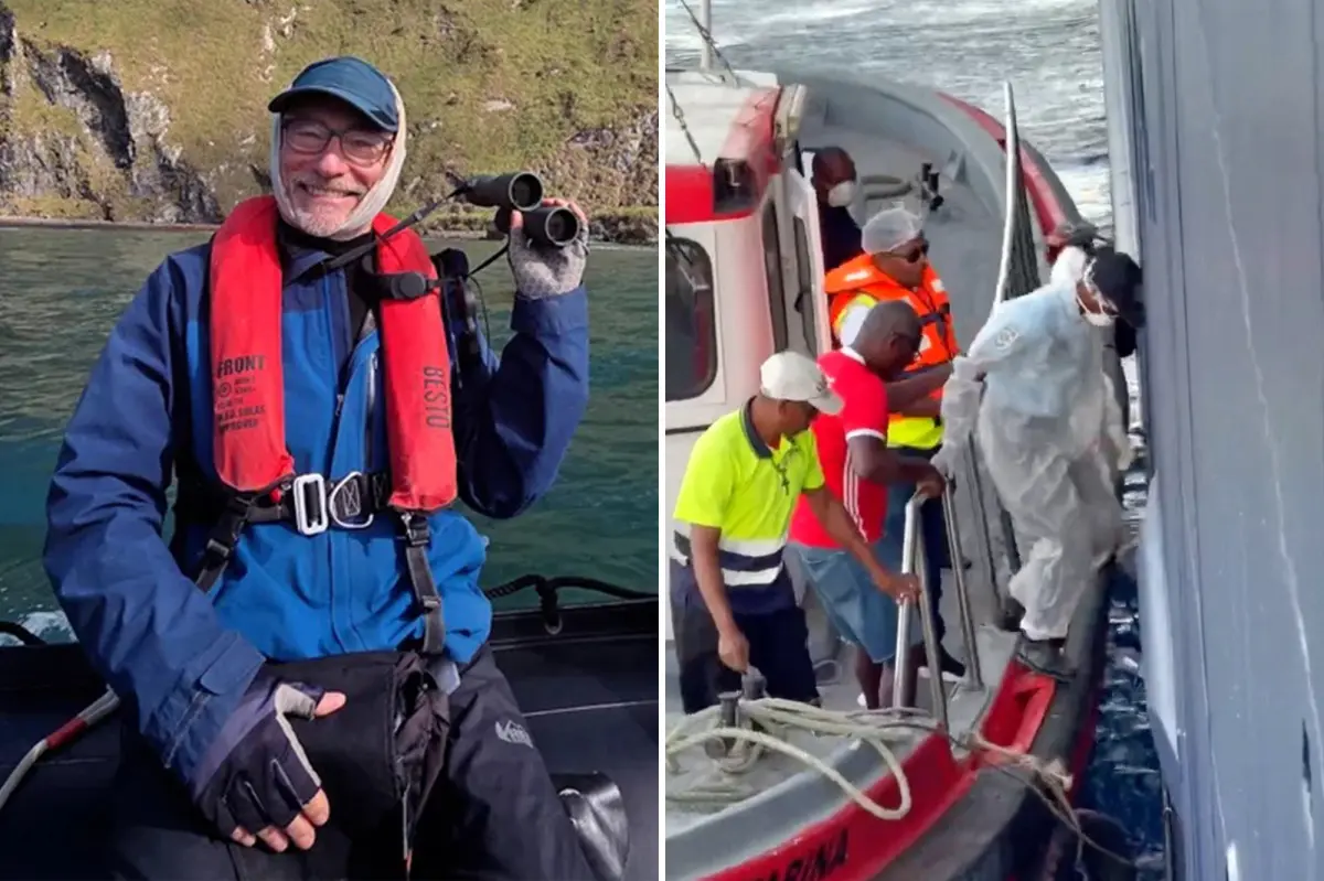 Doctor vacationing on hantavirus cruise forced to treat patients after ship’s medic sickened