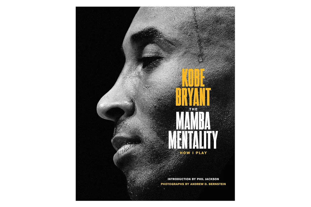 Book cover for "The Mamba Mentality: How I Play" by Kobe Bryant.