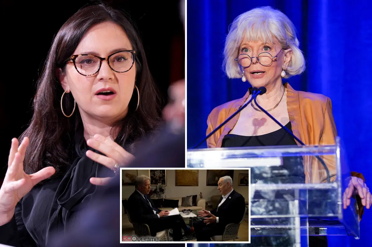 CBS News boss Bari Weiss blindsides ‘60 Minutes’ icon Lesley Stahl, hands Netanyahu interview to Major Garrett: report