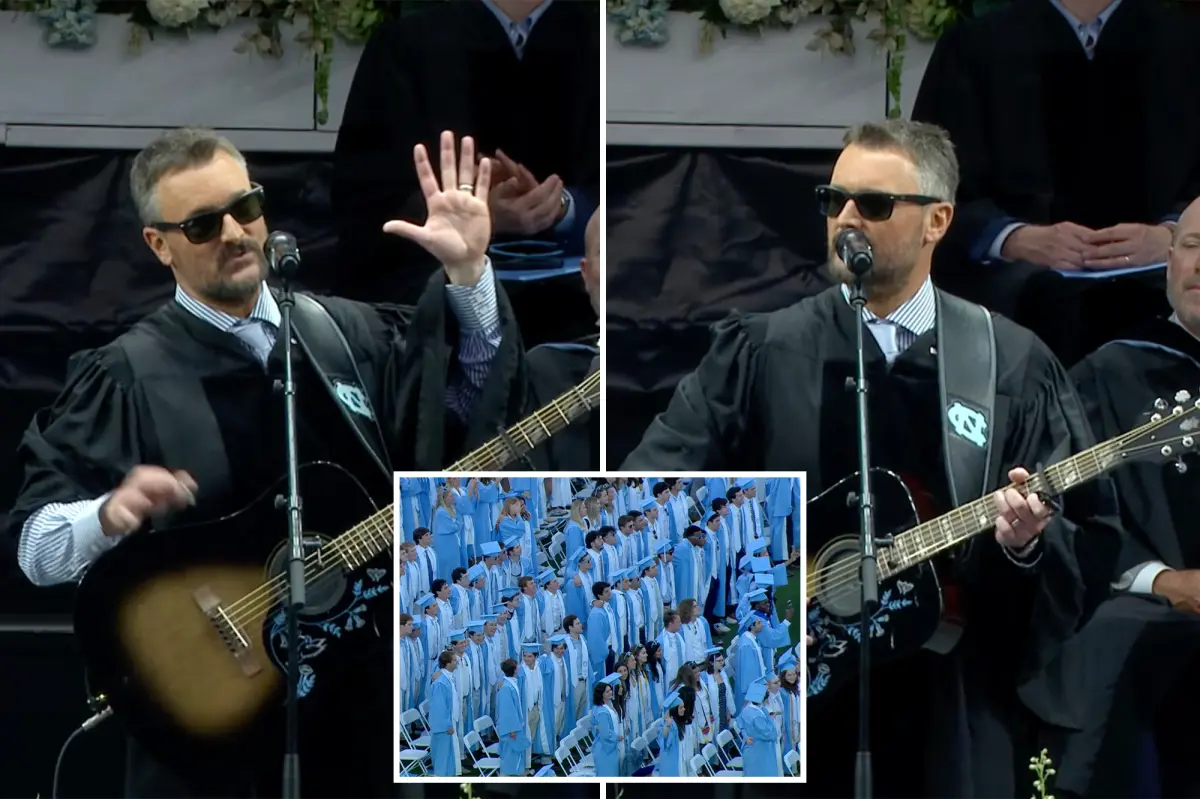 Eric Church delivers ‘greatest commencement speech ever’ in viral address to University of North Carolina graduates