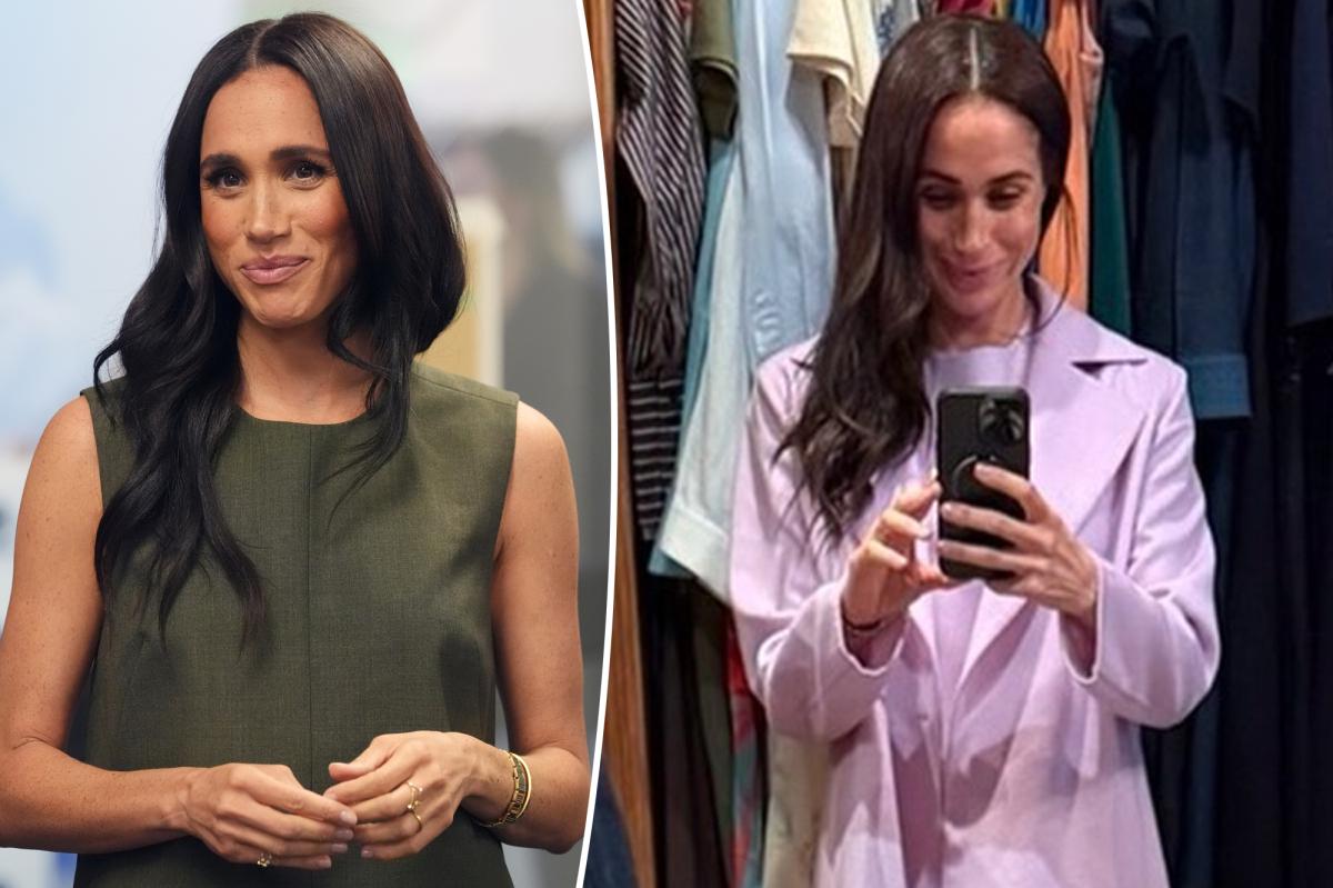 Meghan Markle shares rare look at daughter Princess Lilibet’s fiery red hair in closet selfie