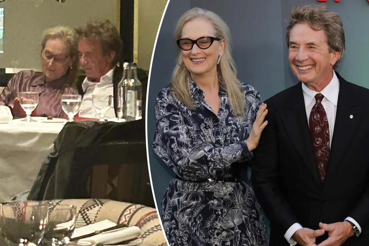 Meryl Streep and Martin Short prove romance is still going strong with ‘tender’ London dinner date