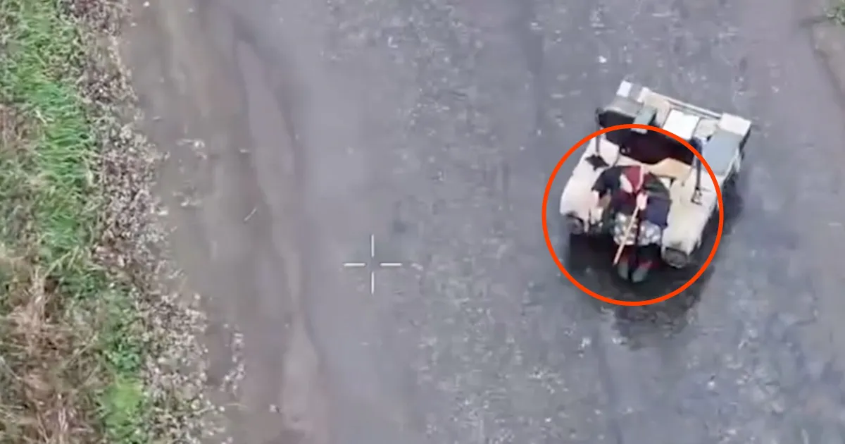 Wild Video Shows Ukrainian Troops Evacuate Babushka With a Military Robot