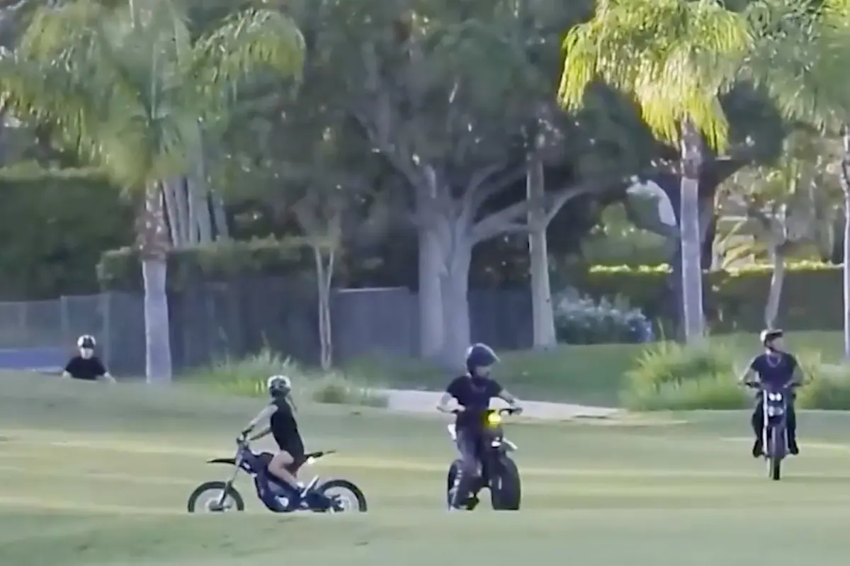 Video shows teens carving up golf course greens in reckless stunt, police say