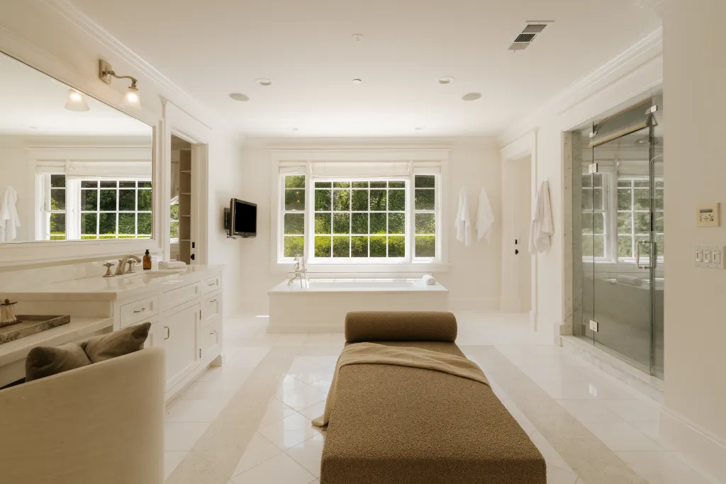 A spa room.