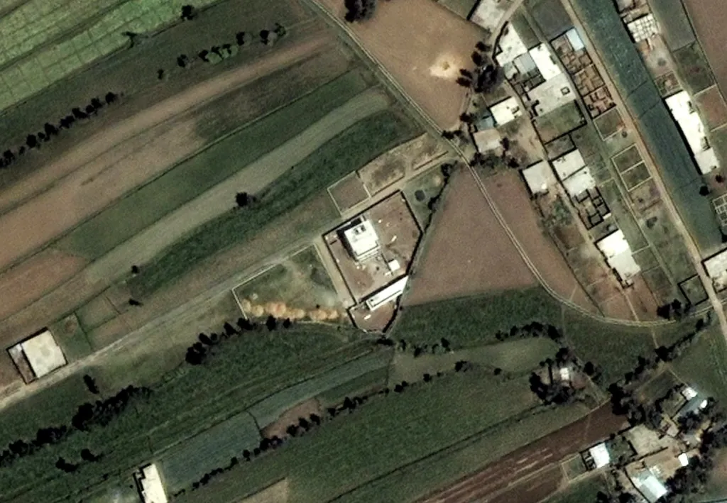 aerial view of Abbottabad