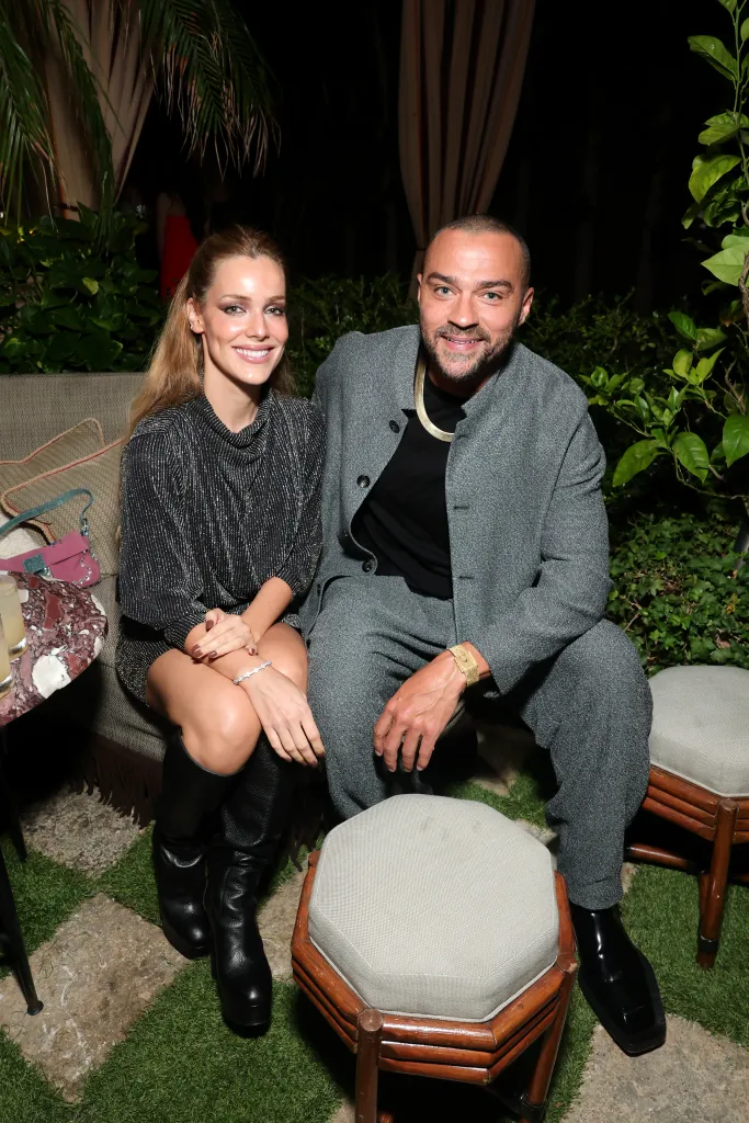 Alejandra Onieva and Jesse Williams attending the 2025 GQ Men of the Year event.