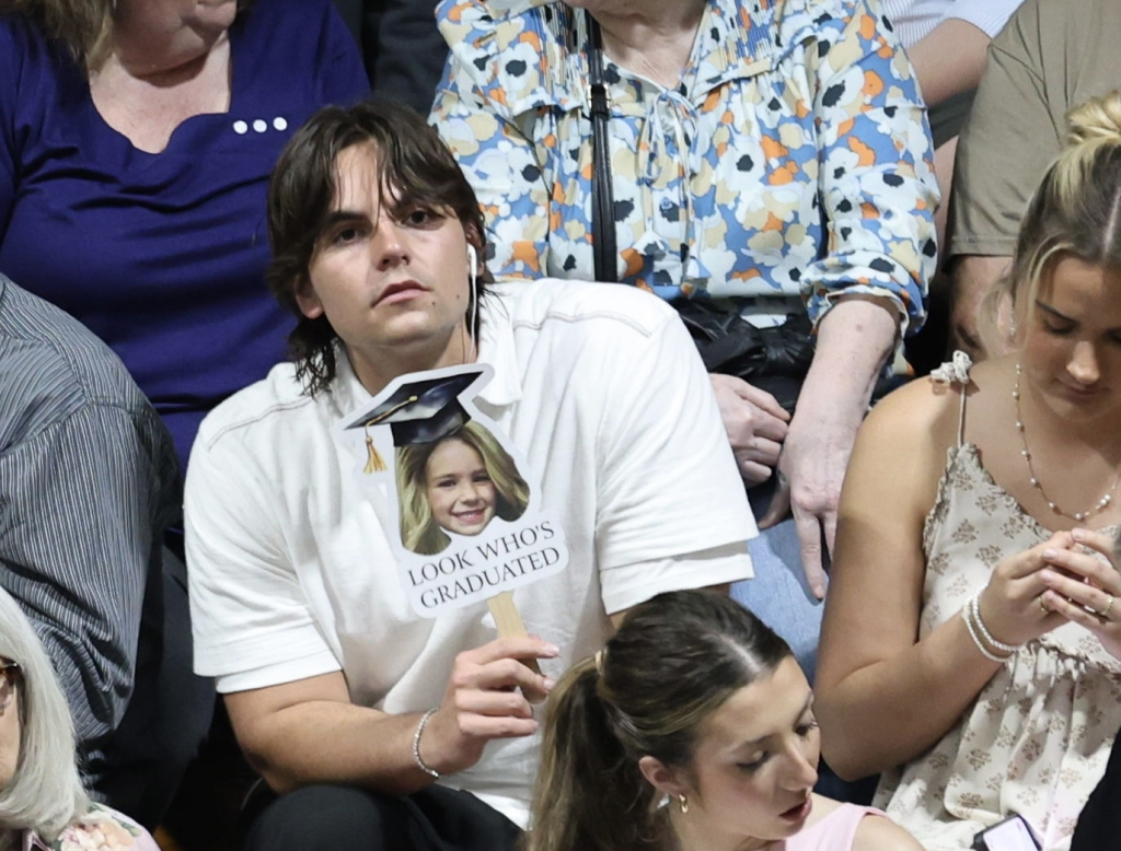 Preston Federline holding a 