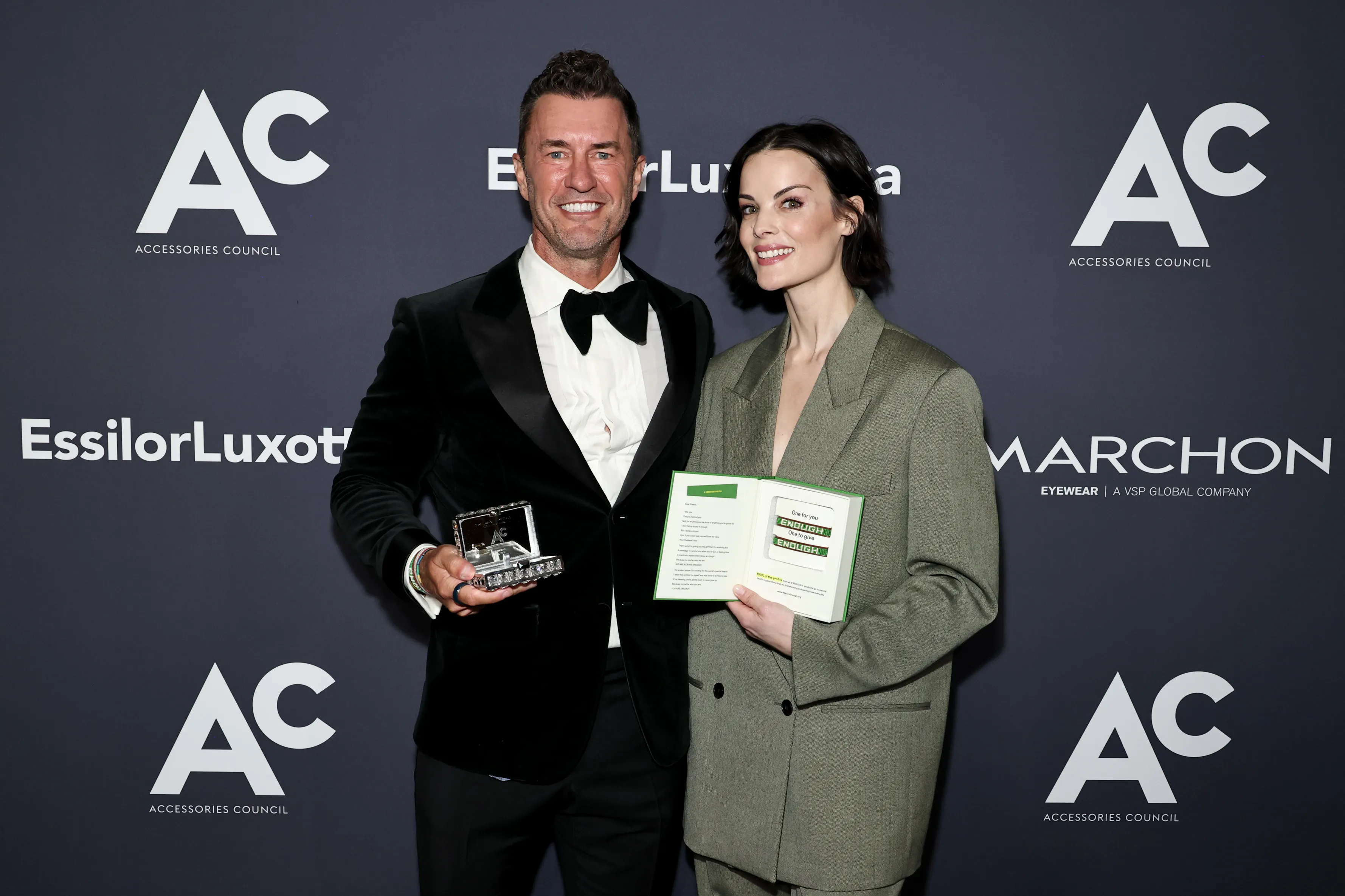 Jaimie Alexander and Blake Mycoskie
