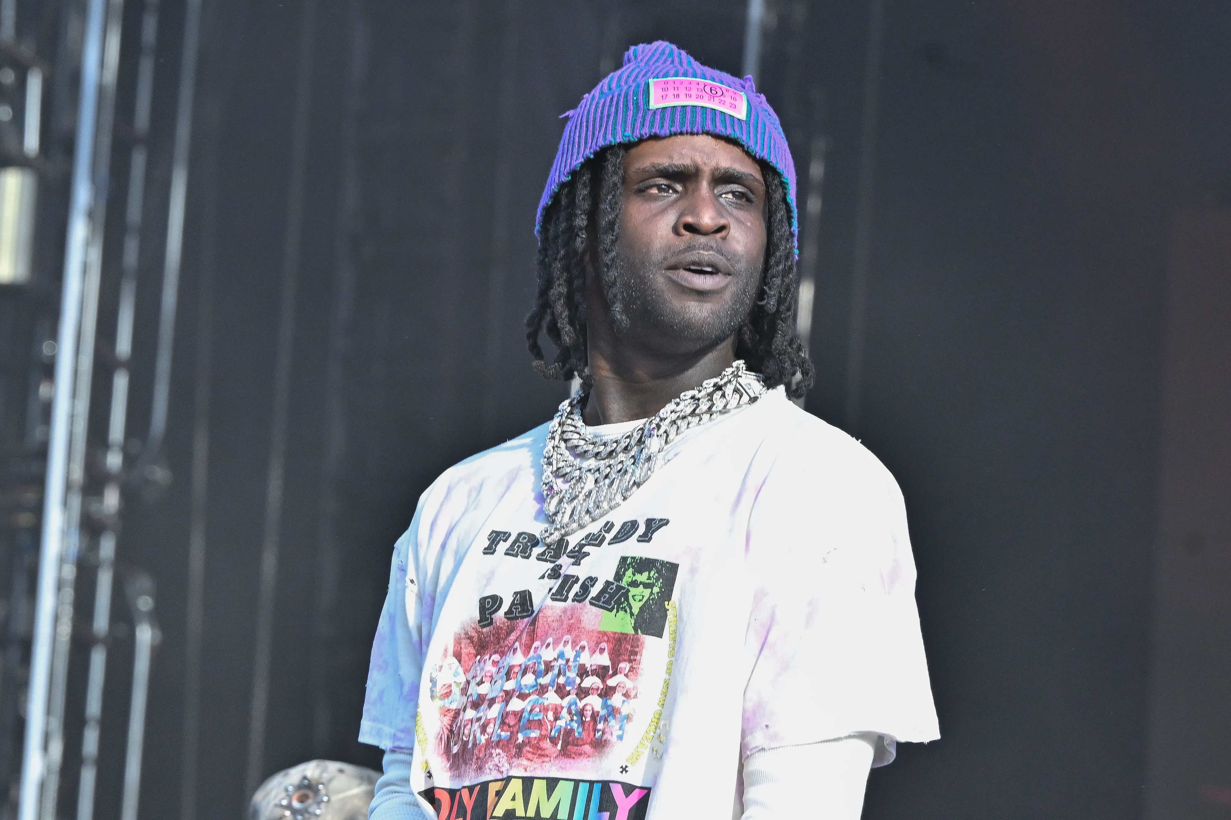 Chief Keef performs during Rolling Loud 2026