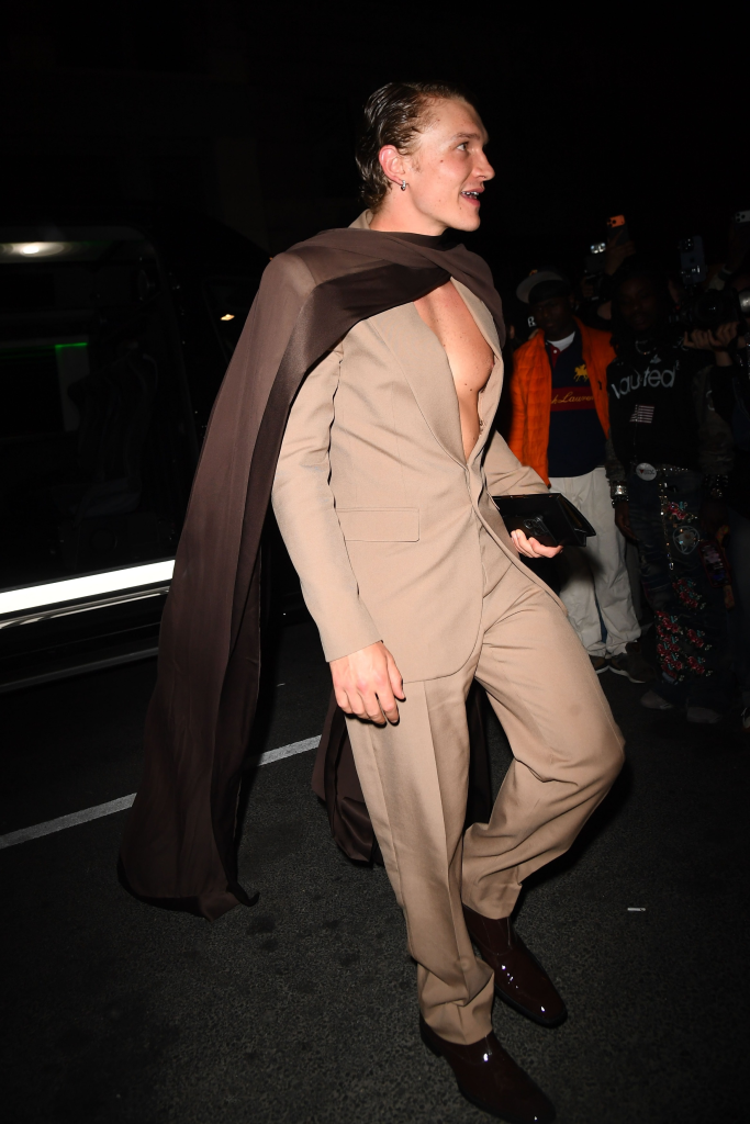 Connor Storrie at the GQ Met Gala After Party.