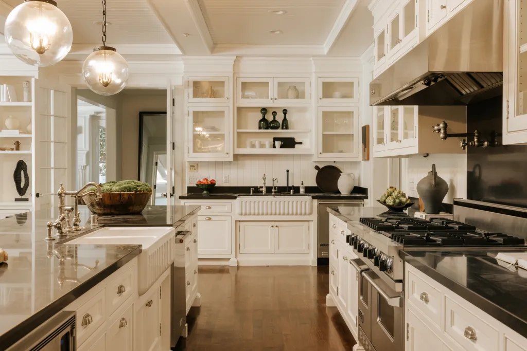 The kitchen.