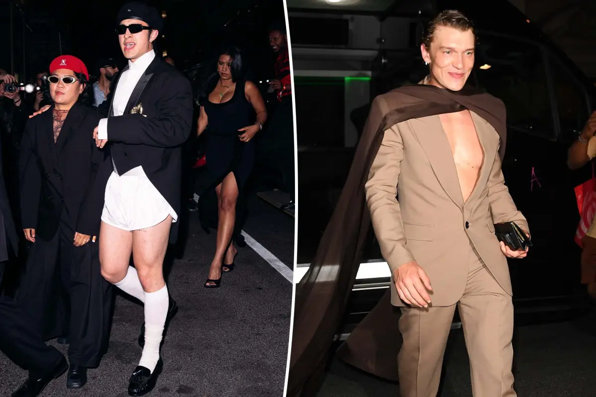 Hudson Williams, Connor Storrie last to leave official Met Gala after-party — but their night didn’t end there