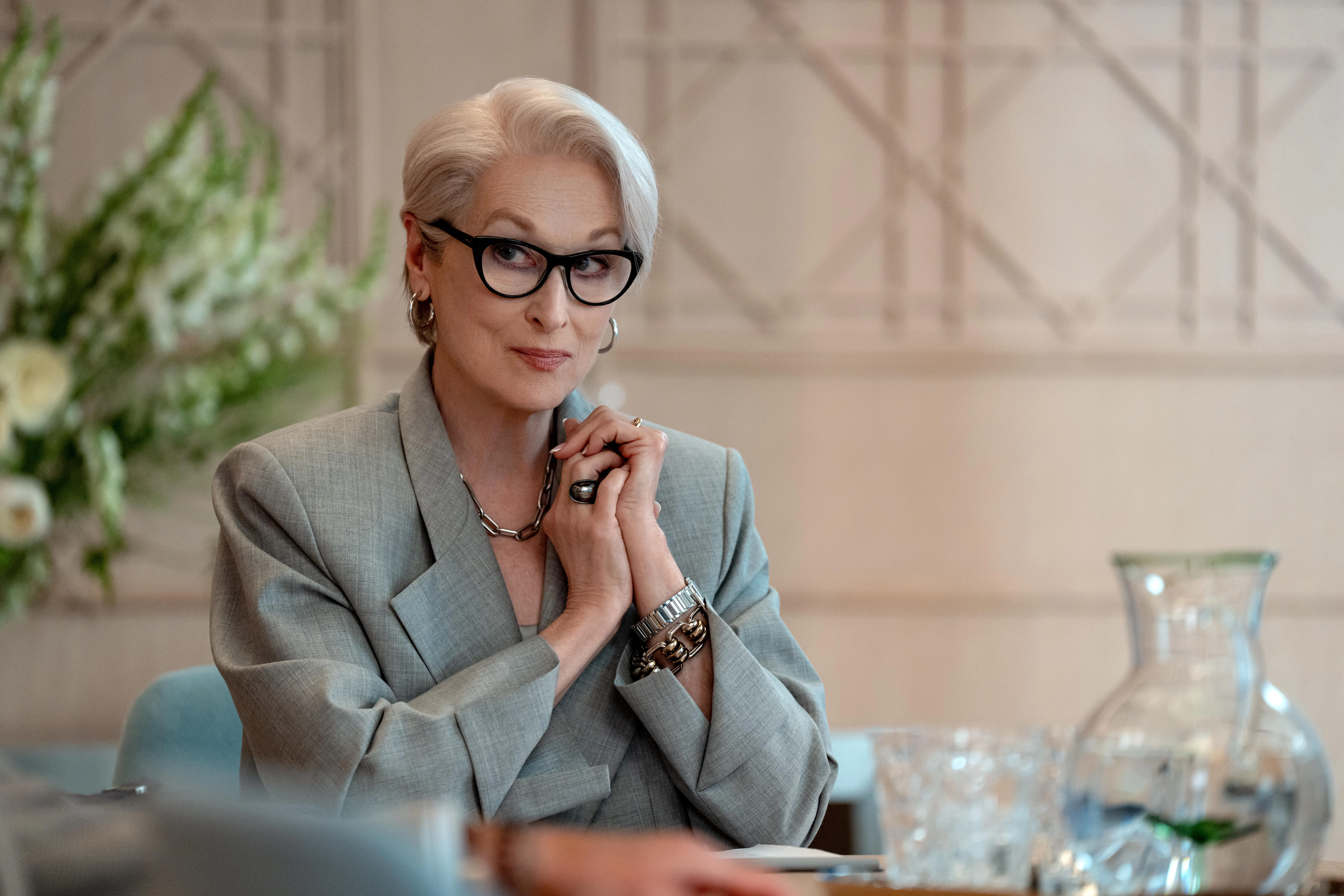Meryl Streep as Miranda Priestly in The Devil Wears Prada Meryl Streep as Miranda Priestly in The Devil Wears Prada